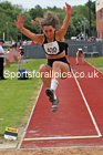 Womens under-20s long jump, 2021 Northern Senior and Under-20s Champs., Leigh. Photo: David T. Hewitson/Sports for All Pics